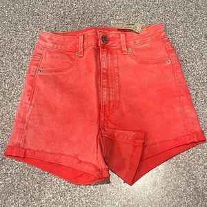 (New) American Eagle Sky High Shortie Shorts Stretch Size 0